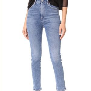 AGOLDE Ruby High Rise Crop Jeans